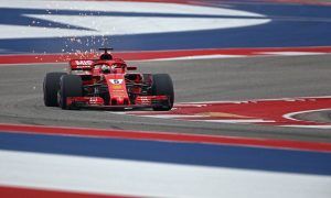 Vettel and Raikkonen take charge as Austin dries up for FP3