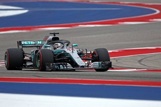 Lewis Hamilton (GBR) Mercedes AMG F1  20.10.2018. Formula 1 World Championship, Rd 18, United States Grand Prix, Austin, Texas, USA, Qualifying Day.- www.xpbimages.com, EMail: requests@xpbimages.com - copy of publication required for printed pictures. Every used picture is fee-liable. © Copyright: Charniaux / XPB Images