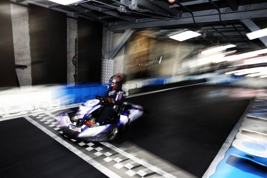 Esteban Ocon (FRA) Racing Point Force India F1 Team at a karting event.
24.10.2018. Formula 1 World Championship, Rd 19, Mexican Grand Prix, Mexico City, Mexico, Preparation Day.
- www.xpbimages.com, EMail: requests@xpbimages.com - copy of publication required for printed pictures. Every used picture is fee-liable. © Copyright: Moy / XPB Images