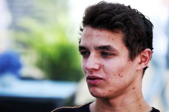 Lando Norris (GBR) McLaren Test Driver.
25.10.2018. Formula 1 World Championship, Rd 19, Mexican Grand Prix, Mexico City, Mexico, Preparation Day.
- www.xpbimages.com, EMail: requests@xpbimages.com - copy of publication required for printed pictures. Every used picture is fee-liable. © Copyright: Batchelor / XPB Images