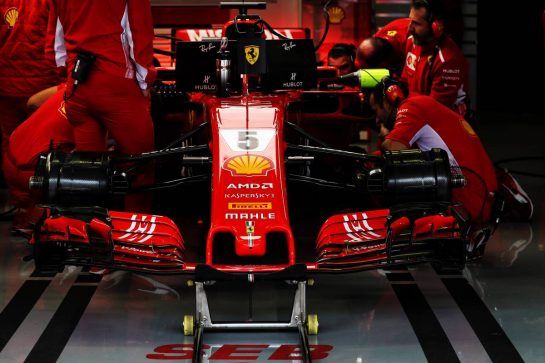 Sebastian Vettel (GER) Ferrari SF71H.
27.10.2018. Formula 1 World Championship, Rd 19, Mexican Grand Prix, Mexico City, Mexico, Qualifying Day.
- www.xpbimages.com, EMail: requests@xpbimages.com - copy of publication required for printed pictures. Every used picture is fee-liable. © Copyright: Batchelor / XPB Images