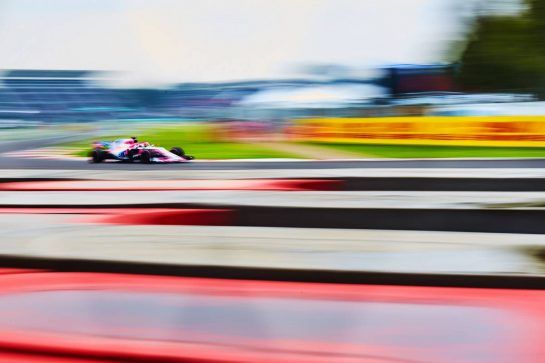 Sergio Perez (MEX) Racing Point Force India F1 VJM11.
27.10.2018. Formula 1 World Championship, Rd 19, Mexican Grand Prix, Mexico City, Mexico, Qualifying Day.
- www.xpbimages.com, EMail: requests@xpbimages.com - copy of publication required for printed pictures. Every used picture is fee-liable. © Copyright: Photo4 / XPB Images