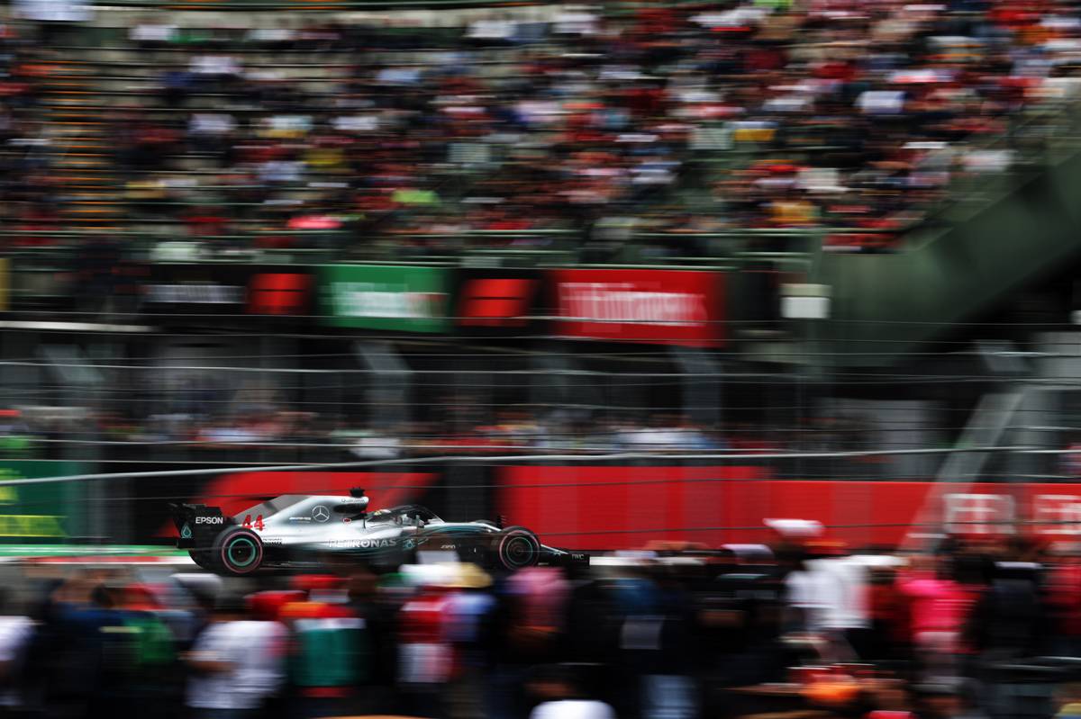 Lewis Hamilton (GBR) Mercedes AMG F1 W09. 27.10.2018.