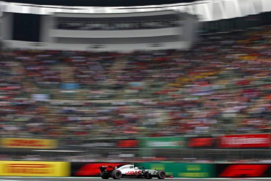 Kevin Magnussen (DEN) Haas F1 Team 
27.10.2018. Formula 1 World Championship, Rd 19, Mexican Grand Prix, Mexico City, Mexico, Qualifying Day.
- www.xpbimages.com, EMail: requests@xpbimages.com - copy of publication required for printed pictures. Every used picture is fee-liable. © Copyright: Charniaux / XPB Images