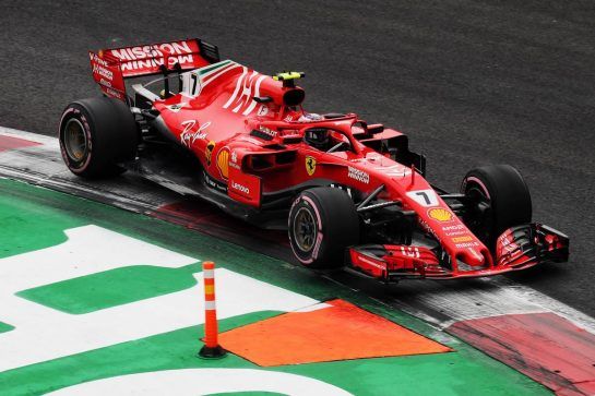 Kimi Raikkonen (FIN) Ferrari SF71H.
27.10.2018. Formula 1 World Championship, Rd 19, Mexican Grand Prix, Mexico City, Mexico, Qualifying Day.
- www.xpbimages.com, EMail: requests@xpbimages.com - copy of publication required for printed pictures. Every used picture is fee-liable. © Copyright: Photo4 / XPB Images