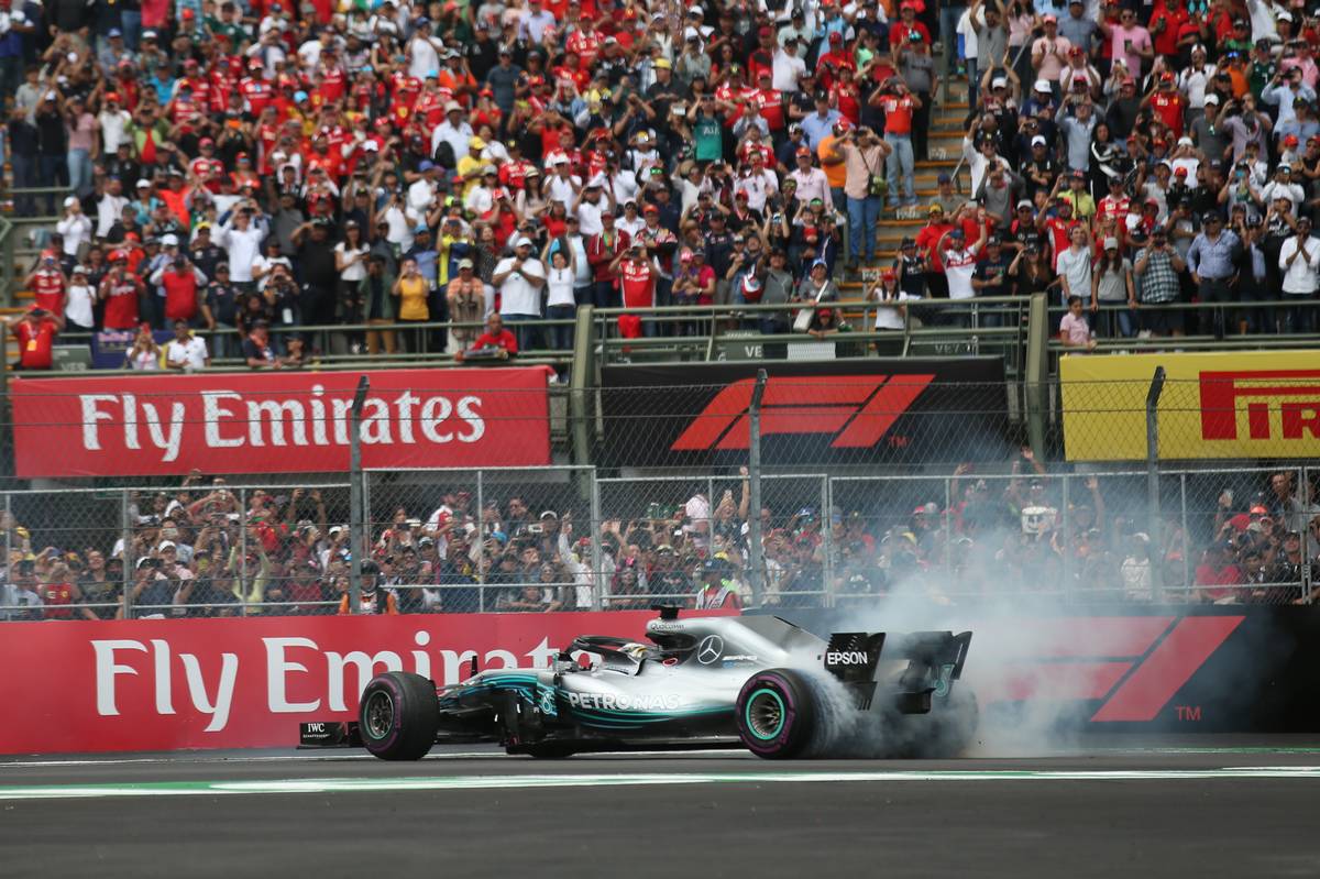 World Champion Lewis Hamilton (GBR) Mercedes AMG F1 W09.