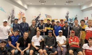F1's class of 2018 united one last time