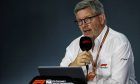 Ross Brawn (GBR) Managing Director, Motor Sports in the FIA Press Conference.