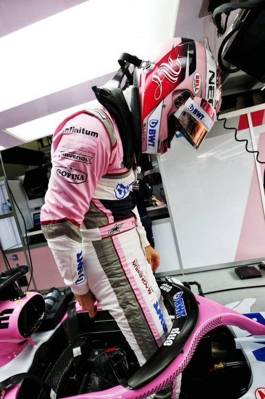 Nicholas Latifi (CDN) Racing Point Force India F1 VJM11 Development Driver.
09.11.2018. Formula 1 World Championship, Rd 20, Brazilian Grand Prix, Sao Paulo, Brazil, Practice Day.
- www.xpbimages.com, EMail: requests@xpbimages.com - copy of publication required for printed pictures. Every used picture is fee-liable. © Copyright: Moy / XPB Images