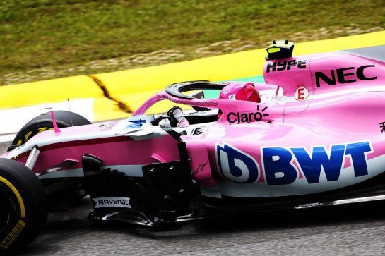 Esteban Ocon (FRA) Racing Point Force India F1 VJM11.
09.11.2018. Formula 1 World Championship, Rd 20, Brazilian Grand Prix, Sao Paulo, Brazil, Practice Day.
- www.xpbimages.com, EMail: requests@xpbimages.com - copy of publication required for printed pictures. Every used picture is fee-liable. © Copyright: Moy / XPB Images