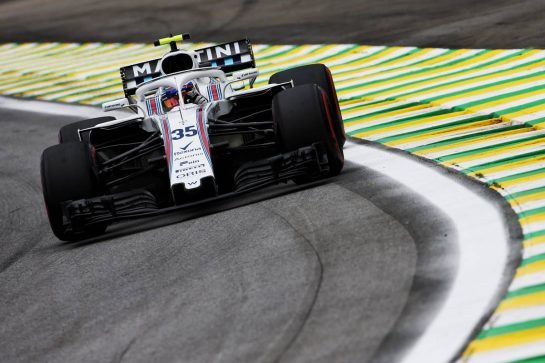 Sergey Sirotkin (RUS) Williams FW41.
09.11.2018. Formula 1 World Championship, Rd 20, Brazilian Grand Prix, Sao Paulo, Brazil, Practice Day.
- www.xpbimages.com, EMail: requests@xpbimages.com - copy of publication required for printed pictures. Every used picture is fee-liable. © Copyright: Moy / XPB Images