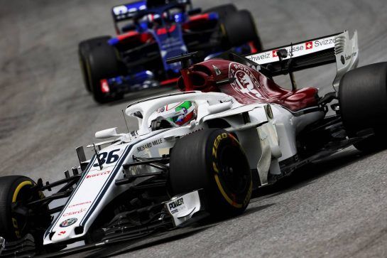 Antonio Giovinazzi (ITA) Sauber C37 Test Driver.
09.11.2018. Formula 1 World Championship, Rd 20, Brazilian Grand Prix, Sao Paulo, Brazil, Practice Day.
- www.xpbimages.com, EMail: requests@xpbimages.com - copy of publication required for printed pictures. Every used picture is fee-liable. © Copyright: Moy / XPB Images