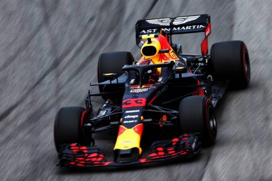 Max Verstappen (NLD) Red Bull Racing RB14.
09.11.2018. Formula 1 World Championship, Rd 20, Brazilian Grand Prix, Sao Paulo, Brazil, Practice Day.
- www.xpbimages.com, EMail: requests@xpbimages.com - copy of publication required for printed pictures. Every used picture is fee-liable. © Copyright: Moy / XPB Images