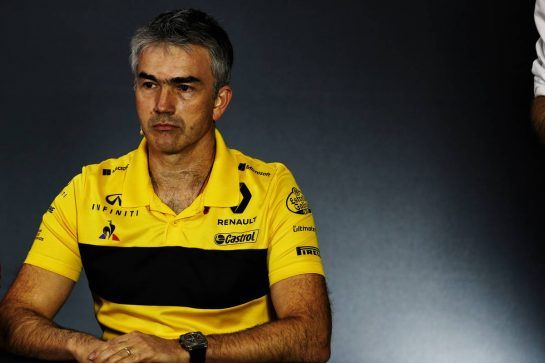 Nick Chester (GBR) Renault Sport F1 Team Chassis Technical Director in the FIA Press Conference.
09.11.2018. Formula 1 World Championship, Rd 20, Brazilian Grand Prix, Sao Paulo, Brazil, Practice Day.
- www.xpbimages.com, EMail: requests@xpbimages.com - copy of publication required for printed pictures. Every used picture is fee-liable. © Copyright: Batchelor / XPB Images