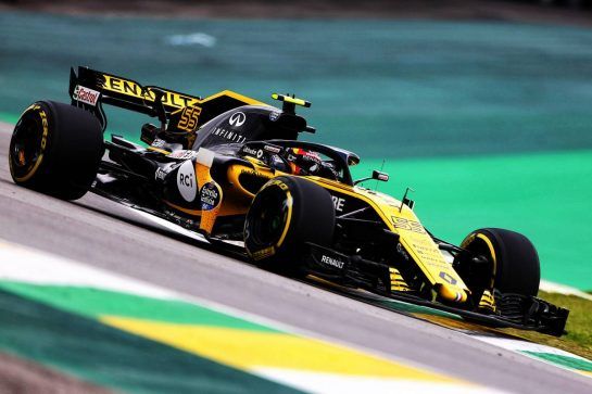 Carlos Sainz Jr (ESP) Renault Sport F1 Team RS18.
09.11.2018. Formula 1 World Championship, Rd 20, Brazilian Grand Prix, Sao Paulo, Brazil, Practice Day.
- www.xpbimages.com, EMail: requests@xpbimages.com - copy of publication required for printed pictures. Every used picture is fee-liable. © Copyright: Photo4 / XPB Images