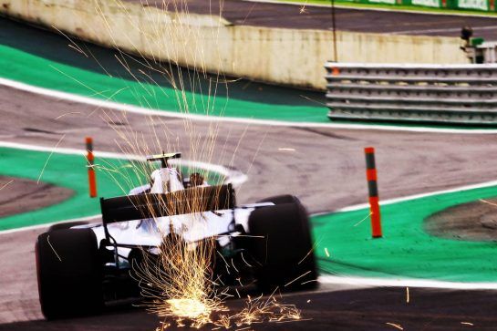 Valtteri Bottas (FIN) Mercedes AMG F1 W09.
09.11.2018. Formula 1 World Championship, Rd 20, Brazilian Grand Prix, Sao Paulo, Brazil, Practice Day.
- www.xpbimages.com, EMail: requests@xpbimages.com - copy of publication required for printed pictures. Every used picture is fee-liable. © Copyright: Photo4 / XPB Images