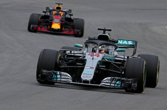 Lewis Hamilton (GBR) Mercedes AMG F1  
09.11.2018. Formula 1 World Championship, Rd 20, Brazilian Grand Prix, Sao Paulo, Brazil, Practice Day.
- www.xpbimages.com, EMail: requests@xpbimages.com - copy of publication required for printed pictures. Every used picture is fee-liable. © Copyright: Charniaux / XPB Images
