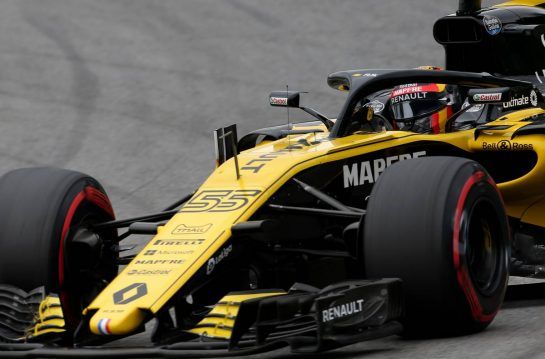Carlos Sainz Jr (ESP) Renault F1 Team 
09.11.2018. Formula 1 World Championship, Rd 20, Brazilian Grand Prix, Sao Paulo, Brazil, Practice Day.
- www.xpbimages.com, EMail: requests@xpbimages.com - copy of publication required for printed pictures. Every used picture is fee-liable. © Copyright: Charniaux / XPB Images