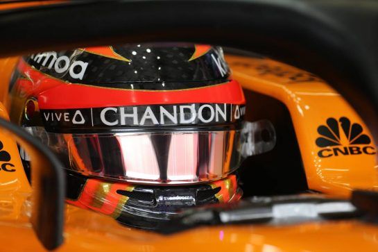 Stoffel Vandoorne (BEL) McLaren F1 
10.11.2018. Formula 1 World Championship, Rd 20, Brazilian Grand Prix, Sao Paulo, Brazil, Qualifying Day.
- www.xpbimages.com, EMail: requests@xpbimages.com - copy of publication required for printed pictures. Every used picture is fee-liable. © Copyright: Charniaux / XPB Images