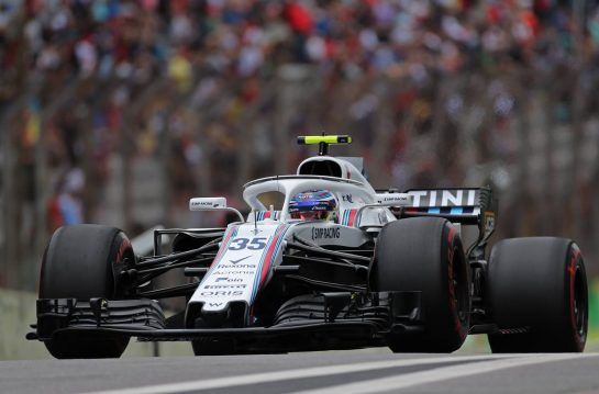Sergey Sirotkin (RUS) Williams F1 Team 
10.11.2018. Formula 1 World Championship, Rd 20, Brazilian Grand Prix, Sao Paulo, Brazil, Qualifying Day.
- www.xpbimages.com, EMail: requests@xpbimages.com - copy of publication required for printed pictures. Every used picture is fee-liable. © Copyright: Charniaux / XPB Images
