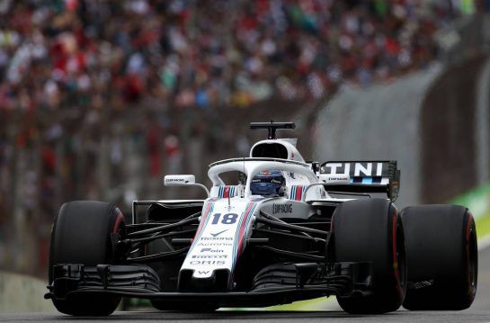 Lance Stroll (CDN) Williams F1 Team 
10.11.2018. Formula 1 World Championship, Rd 20, Brazilian Grand Prix, Sao Paulo, Brazil, Qualifying Day.
- www.xpbimages.com, EMail: requests@xpbimages.com - copy of publication required for printed pictures. Every used picture is fee-liable. © Copyright: Charniaux / XPB Images