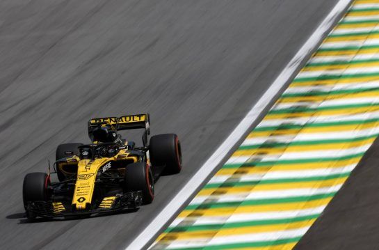 Nico Hulkenberg (GER) Renault Sport F1 Team 
10.11.2018. Formula 1 World Championship, Rd 20, Brazilian Grand Prix, Sao Paulo, Brazil, Qualifying Day.
- www.xpbimages.com, EMail: requests@xpbimages.com - copy of publication required for printed pictures. Every used picture is fee-liable. © Copyright: Charniaux / XPB Images