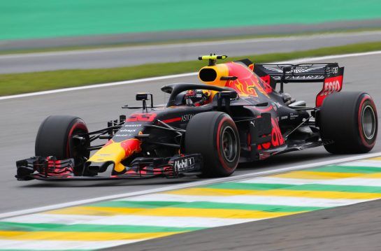 Max Verstappen (NLD) Red Bull Racing 
10.11.2018. Formula 1 World Championship, Rd 20, Brazilian Grand Prix, Sao Paulo, Brazil, Qualifying Day.
- www.xpbimages.com, EMail: requests@xpbimages.com - copy of publication required for printed pictures. Every used picture is fee-liable. © Copyright: Charniaux / XPB Images