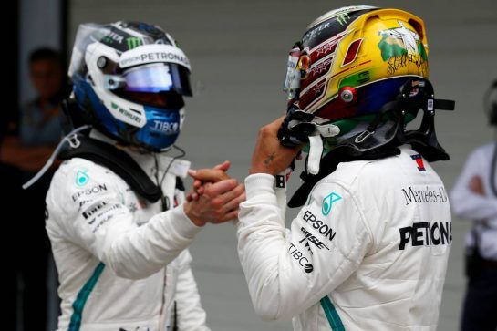 Pole for Lewis Hamilton (GBR) Mercedes
10.11.2018. Formula 1 World Championship, Rd 20, Brazilian Grand Prix, Sao Paulo, Brazil, Qualifying Day.
- www.xpbimages.com, EMail: requests@xpbimages.com - copy of publication required for printed pictures. Every used picture is fee-liable. © Copyright: Batchelor / XPB Images