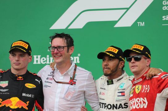 Max Verstappen (NLD) Red Bull Racing, Lewis Hamilton (GBR) Mercedes AMG F1  and Kimi Raikkonen (FIN) Scuderia Ferrari 
11.11.2018. Formula 1 World Championship, Rd 20, Brazilian Grand Prix, Sao Paulo, Brazil, Race Day.
- www.xpbimages.com, EMail: requests@xpbimages.com - copy of publication required for printed pictures. Every used picture is fee-liable. © Copyright: Charniaux / XPB Images