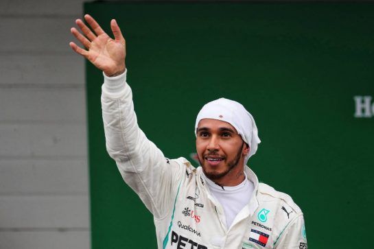 Race winner Lewis Hamilton (GBR) Mercedes AMG F1 celebrates in parc ferme.
11.11.2018. Formula 1 World Championship, Rd 20, Brazilian Grand Prix, Sao Paulo, Brazil, Race Day.
- www.xpbimages.com, EMail: requests@xpbimages.com - copy of publication required for printed pictures. Every used picture is fee-liable. © Copyright: Photo4 / XPB Images
