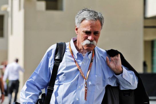 Chase Carey (USA) Formula One Group Chairman.
22.11.2018. Formula 1 World Championship, Rd 21, Abu Dhabi Grand Prix, Yas Marina Circuit, Abu Dhabi, Preparation Day.
- www.xpbimages.com, EMail: requests@xpbimages.com - copy of publication required for printed pictures. Every used picture is fee-liable. © Copyright: Moy / XPB Images