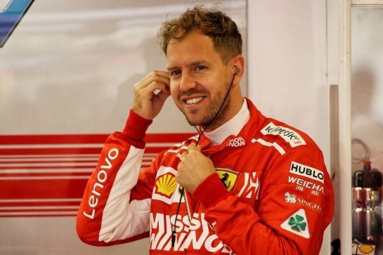 Sebastian Vettel (GER) Ferrari.
23.11.2018. Formula 1 World Championship, Rd 21, Abu Dhabi Grand Prix, Yas Marina Circuit, Abu Dhabi, Practice Day.
- www.xpbimages.com, EMail: requests@xpbimages.com - copy of publication required for printed pictures. Every used picture is fee-liable. © Copyright: Batchelor / XPB Images