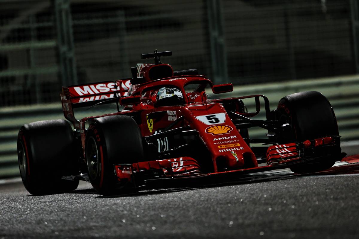 Sebastian Vettel (GER) Ferrari SF71H.