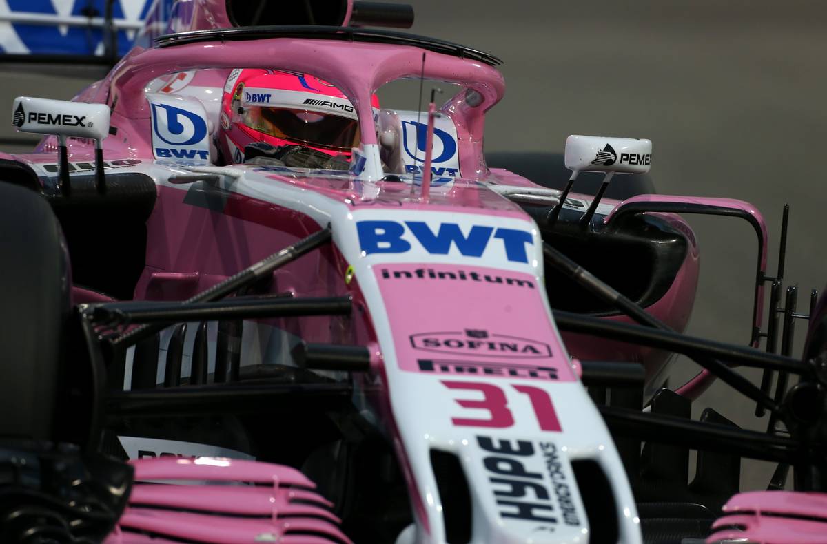 Esteban Ocon (FRA) Force India F1 
