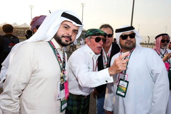 Jackie Stewart (GBR) on the grid.
25.11.2018. Formula 1 World Championship, Rd 21, Abu Dhabi Grand Prix, Yas Marina Circuit, Abu Dhabi, Race Day.
- www.xpbimages.com, EMail: requests@xpbimages.com - copy of publication required for printed pictures. Every used picture is fee-liable. © Copyright: Moy / XPB Images