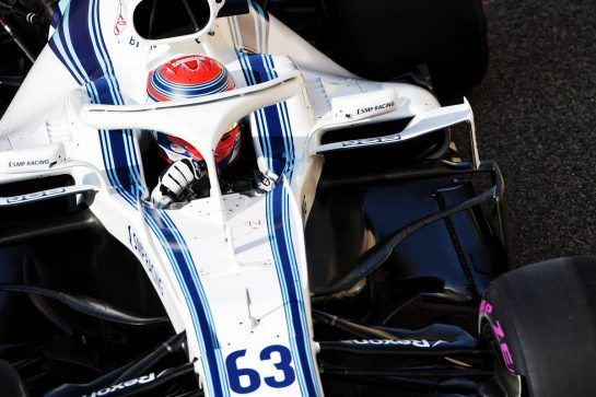 George Russell (GBR) Williams FW41.
27.11.2018. Formula 1 Testing, Yas Marina Circuit, Abu Dhabi, Wednesday.
- www.xpbimages.com, EMail: requests@xpbimages.com - copy of publication required for printed pictures. Every used picture is fee-liable. © Copyright: Bearne / XPB Images