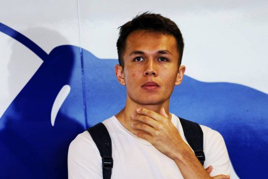 Alexander Albon (THA) Scuderia Toro Rosso.
27.11.2018. Formula 1 Testing, Yas Marina Circuit, Abu Dhabi, Wednesday.
- www.xpbimages.com, EMail: requests@xpbimages.com - copy of publication required for printed pictures. Every used picture is fee-liable. © Copyright: Moy / XPB Images