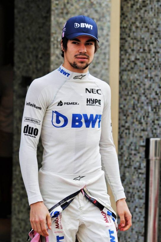 Lance Stroll (CDN) Racing Point Force India F1 Team.
27.11.2018. Formula 1 Testing, Yas Marina Circuit, Abu Dhabi, Wednesday.
- www.xpbimages.com, EMail: requests@xpbimages.com - copy of publication required for printed pictures. Every used picture is fee-liable. © Copyright: Moy / XPB Images