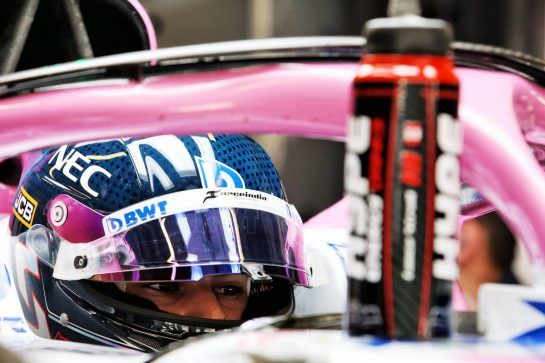 Lance Stroll (CDN) Racing Point Force India F1 VJM11.
28.11.2018. Formula 1 Testing, Yas Marina Circuit, Abu Dhabi, Wednesday.
- www.xpbimages.com, EMail: requests@xpbimages.com - copy of publication required for printed pictures. Every used picture is fee-liable. © Copyright: Moy / XPB Images