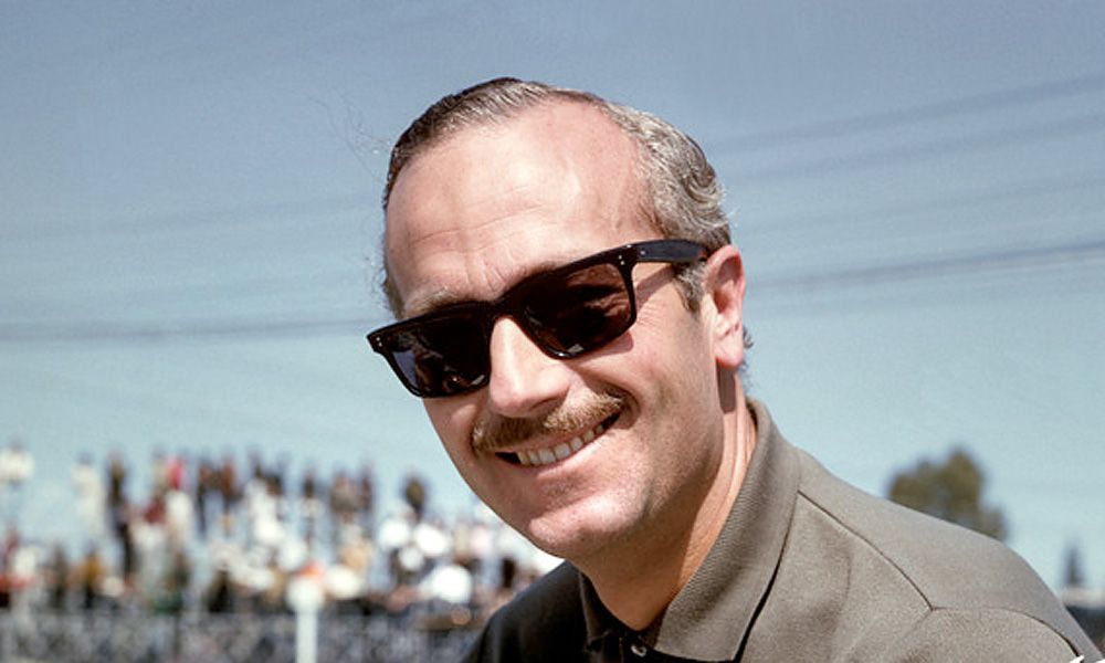 Lotus boss Colin Chapman, in Mexico in 1965.