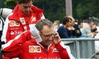 Stefano Domenicali (ITA) Ferrari General Director with Fernando Alonso (ESP) Ferrari.
