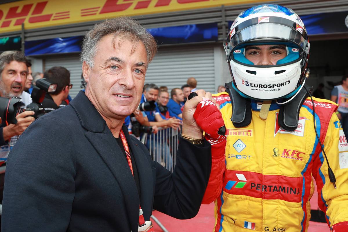 Ferrari junior Giuliano Alesi steps up to Formula 2 with Trident
