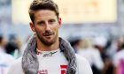 Romain Grosjean (FRA) Haas F1 Team on the grid.