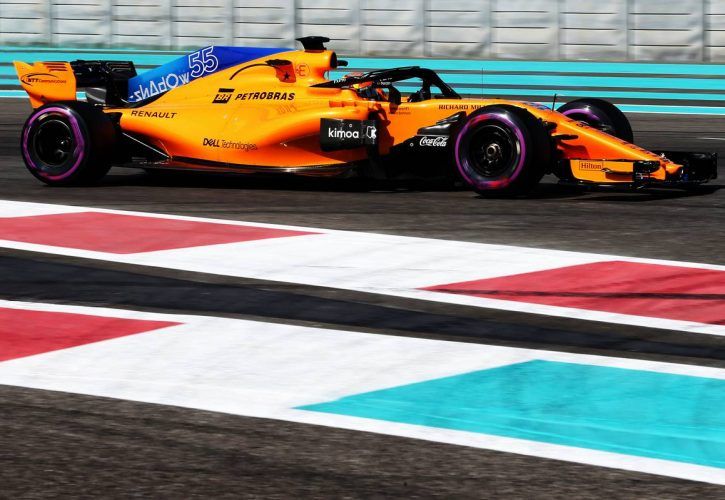 Carlos Sainz Jr (ESP) McLaren MCL33. 28.11.2018. Formula 1 Testing, Yas Marina Circuit, Abu Dhabi,