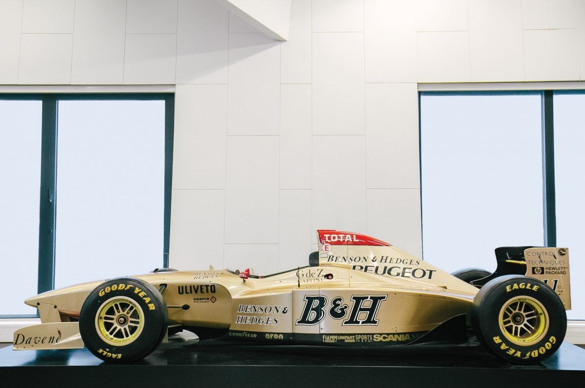 Martin Brundle's Last F1 Car Is Coming Up For Auction