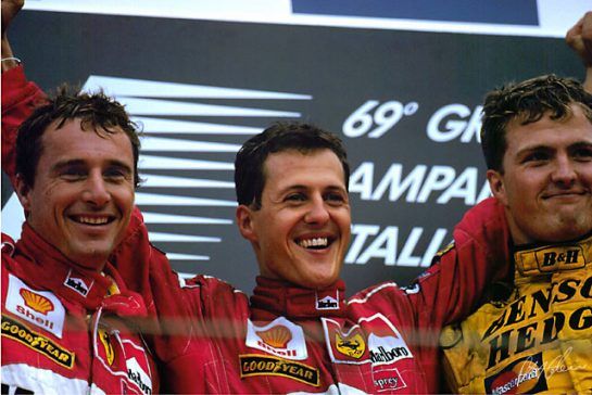 In 1997, F1 enjoyed a double-dose of Schumacher talent on the grid when Michael's young brother Ralf joined the fray. A year later, at the Italian GP at Monza, the brothers achieved a historic first, becoming the first siblings in the history of F1 to share a podium.  ©CahierArchive