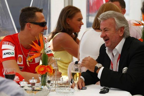 Wherever one found Schumacher, Willi Weber was never far away. The shrewd German manager looked after his protégé's interests with great success, bringing fortune to both.