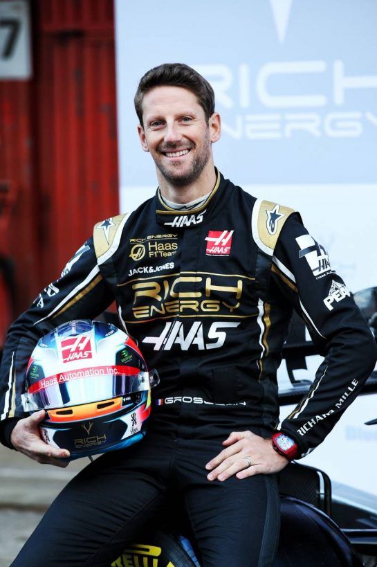 Romain Grosjean (FRA) Haas F1 Team.
18.02.2019. Formula One Testing, Day One, Barcelona, Spain. Monday.
- www.xpbimages.com, EMail: requests@xpbimages.com - copy of publication required for printed pictures. Every used picture is fee-liable. © Copyright: Batchelor / XPB Images