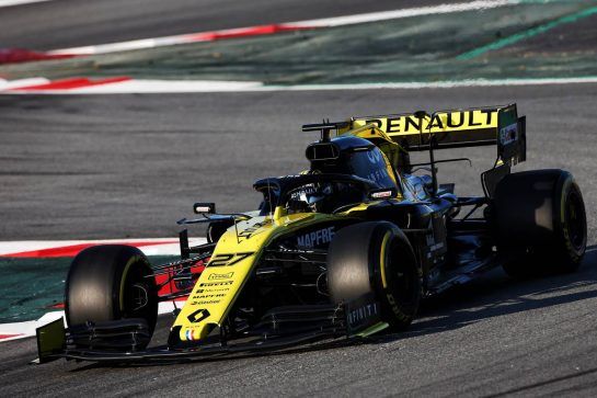 Nico Hulkenberg (GER) Renault Sport F1 Team RS19.
18.02.2019. Formula One Testing, Day One, Barcelona, Spain. Monday.
- www.xpbimages.com, EMail: requests@xpbimages.com - copy of publication required for printed pictures. Every used picture is fee-liable. © Copyright: Moy / XPB Images