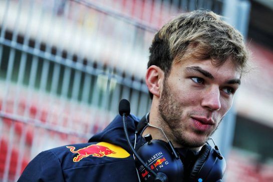 Pierre Gasly (FRA) Red Bull Racing.
18.02.2019. Formula One Testing, Day One, Barcelona, Spain. Monday.
- www.xpbimages.com, EMail: requests@xpbimages.com - copy of publication required for printed pictures. Every used picture is fee-liable. © Copyright: Batchelor / XPB Images